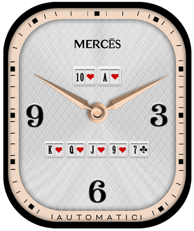 Poker Face Watch Face | Stylish Poker Watch Face | Mercēs Watchbands