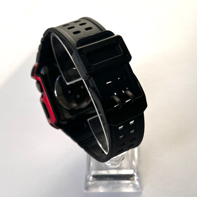 BLACK/RED - ACTIVAE SERIES - Mercēs Watchbands 