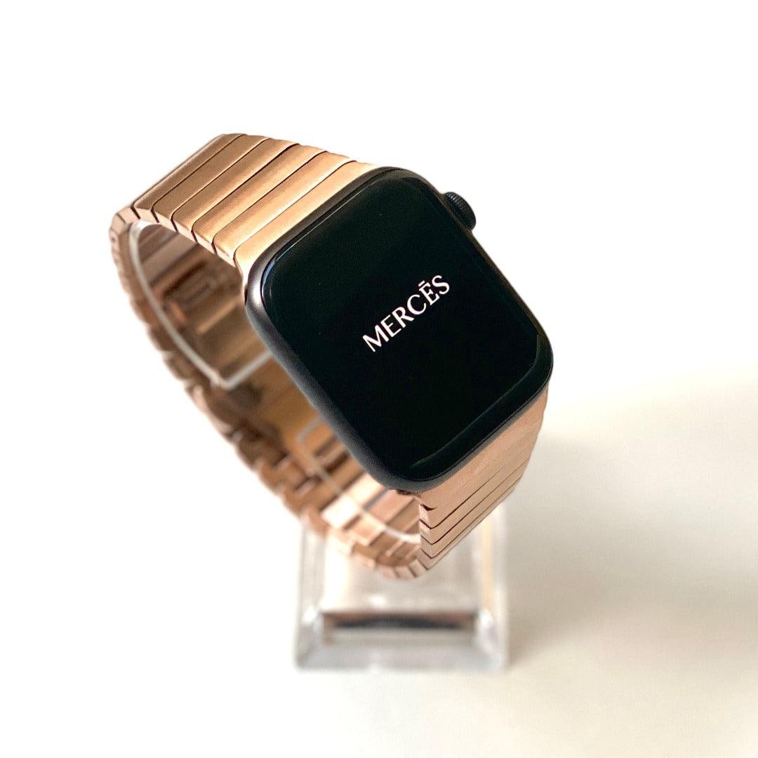 roes gold apple watch band 