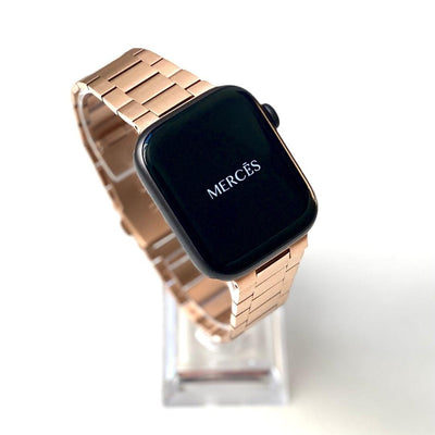 rose gold apple watch band 